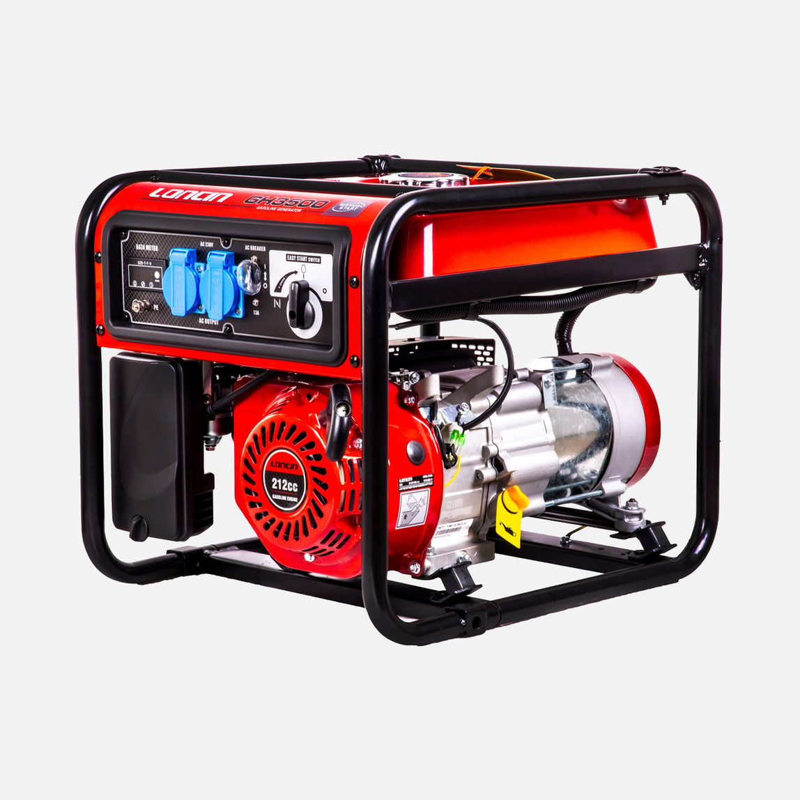    Loncin GH3500 Eur5 3,1 kW İpli Benzinli Jeneratör 