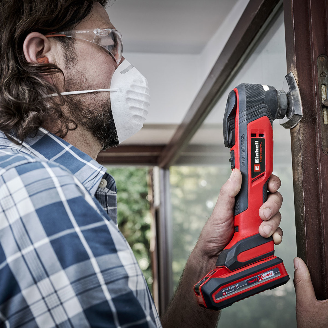    Einhell TP-MG 18 Li BL - Solo Profesyonel Akülü Raspalama Makinesi (Akü ve Şarj Cihazı Dahil Değildir.) 