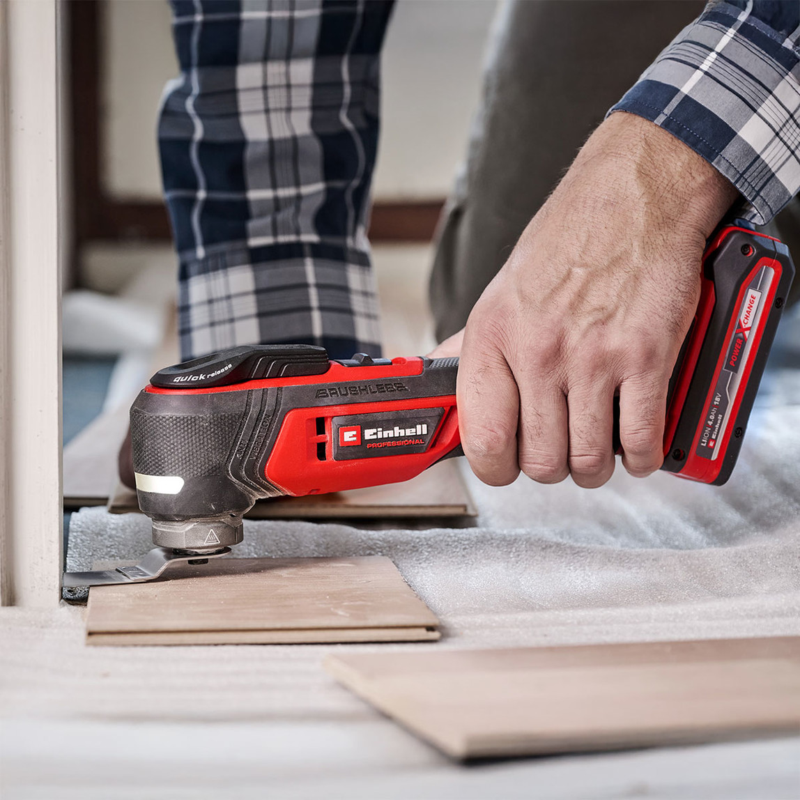    Einhell TP-MG 18 Li BL - Solo Profesyonel Akülü Raspalama Makinesi (Akü ve Şarj Cihazı Dahil Değildir.) 