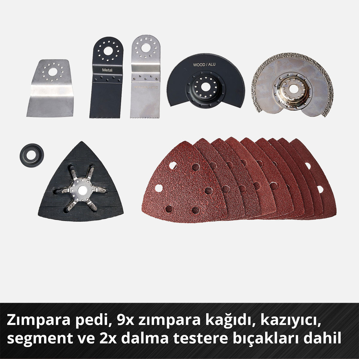    Einhell TP-MG 18 Li BL - Solo Profesyonel Akülü Raspalama Makinesi (Akü ve Şarj Cihazı Dahil Değildir.) 