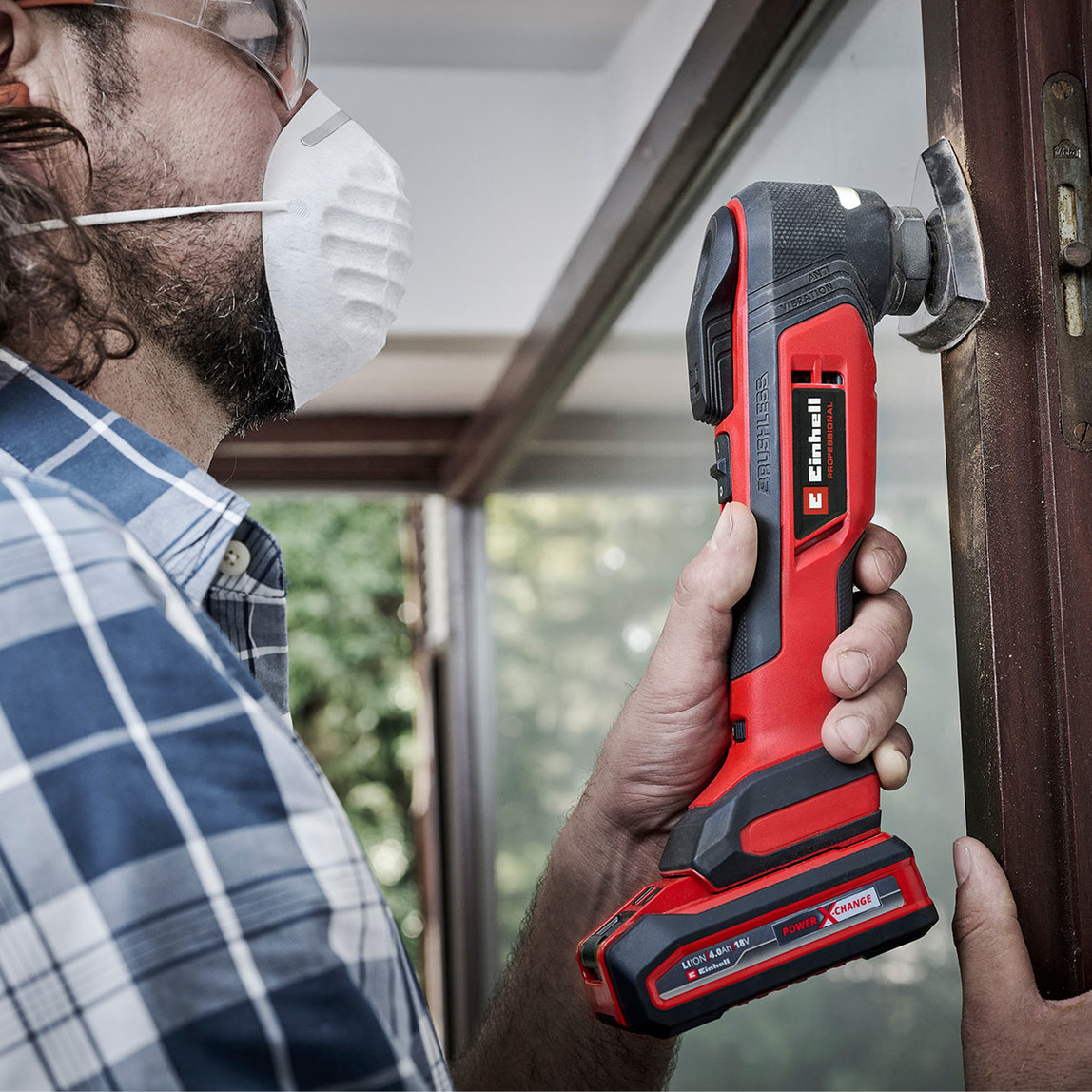    Einhell TP-MG 18 Li BL - Solo Profesyonel Akülü Raspalama Makinesi (Akü ve Şarj Cihazı Dahil Değildir.) 
