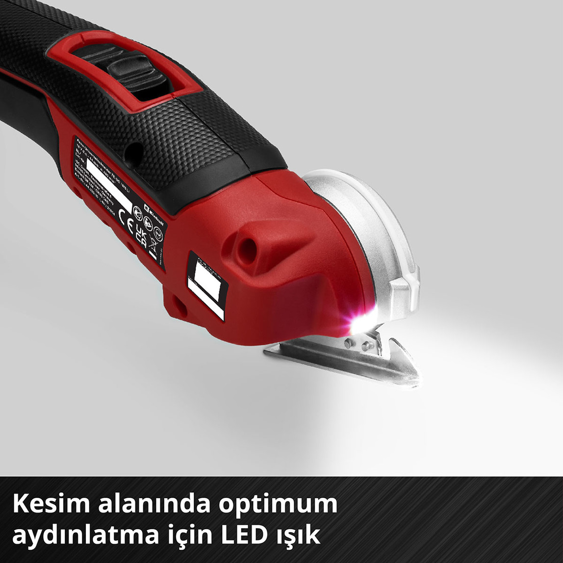    Einhell TE-UC 18/6 Li - Solo Akülü Çok Yönlü Kesme Makinesi (Akü ve Şarj Cihazı Dahil Değildir.) 
