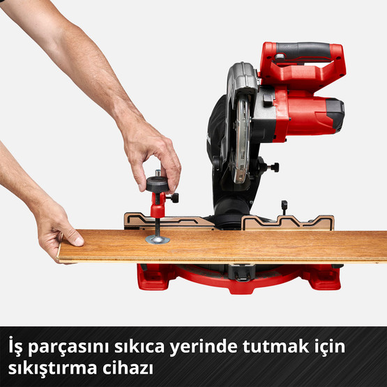 Einhell TE-MS 18/8 Li-Solo Akülü Gönye Testere (Akü ve Şarj Cihazı Dahil Değildir.)