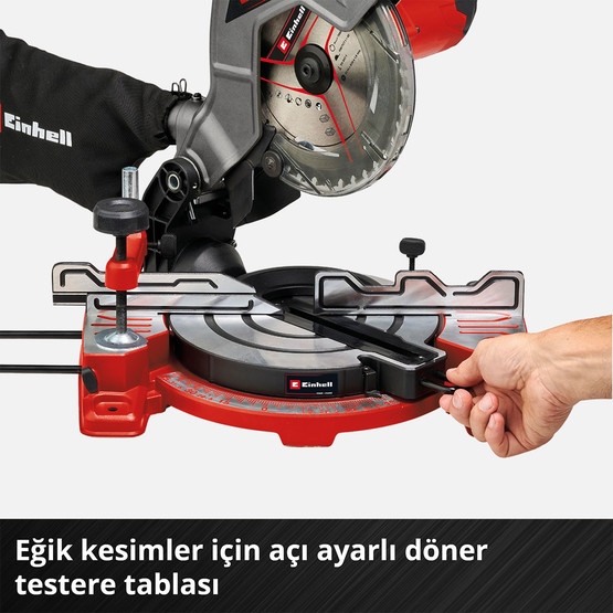Einhell TE-MS 18/8 Li-Solo Akülü Gönye Testere (Akü ve Şarj Cihazı Dahil Değildir.)
