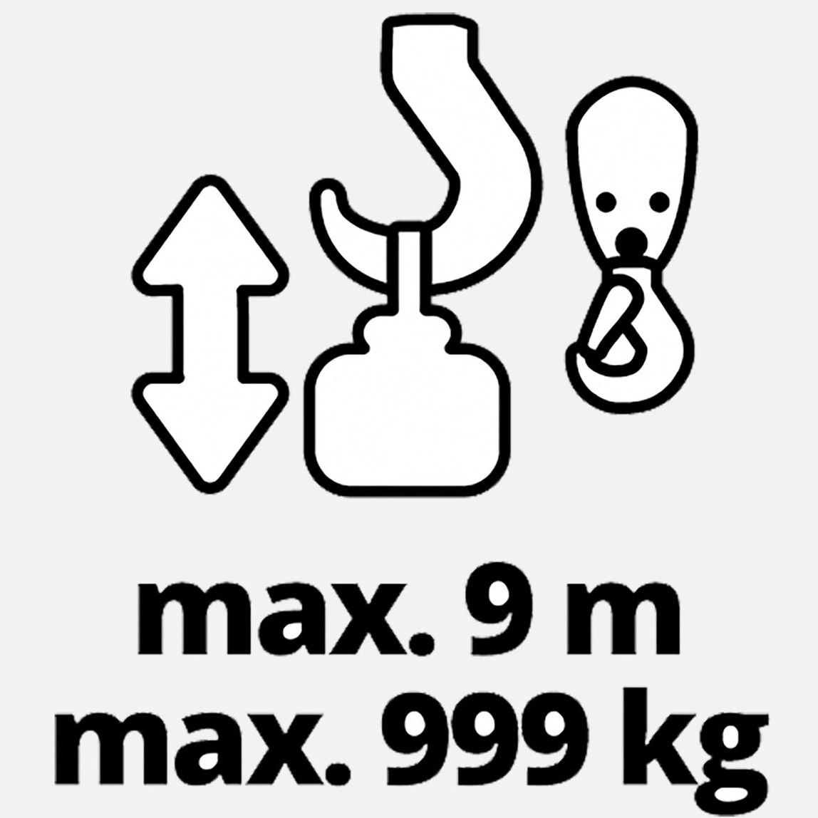    Einhell TC-EH 1000 1000 kg Elektrikli Vinç 