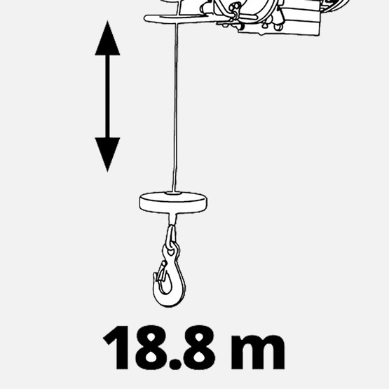 Einhell TC-EH 1000 1000 kg Elektrikli Vinç
