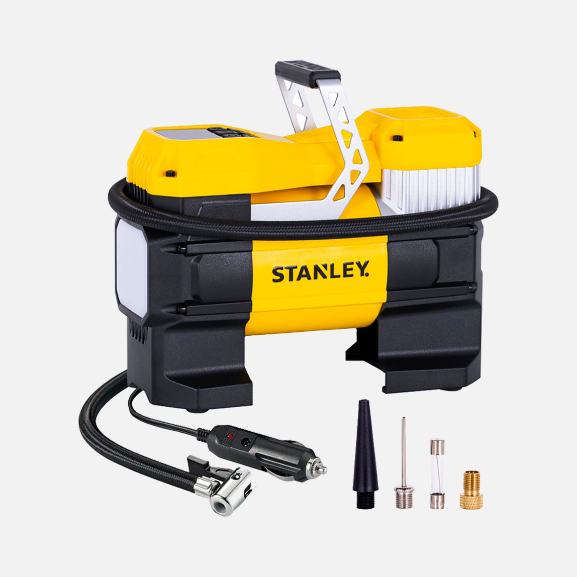    Stanley SXIF0001 12Volt 150 PSI Dijital Basınç Göstergeli Lastik Şişirme Pompası 