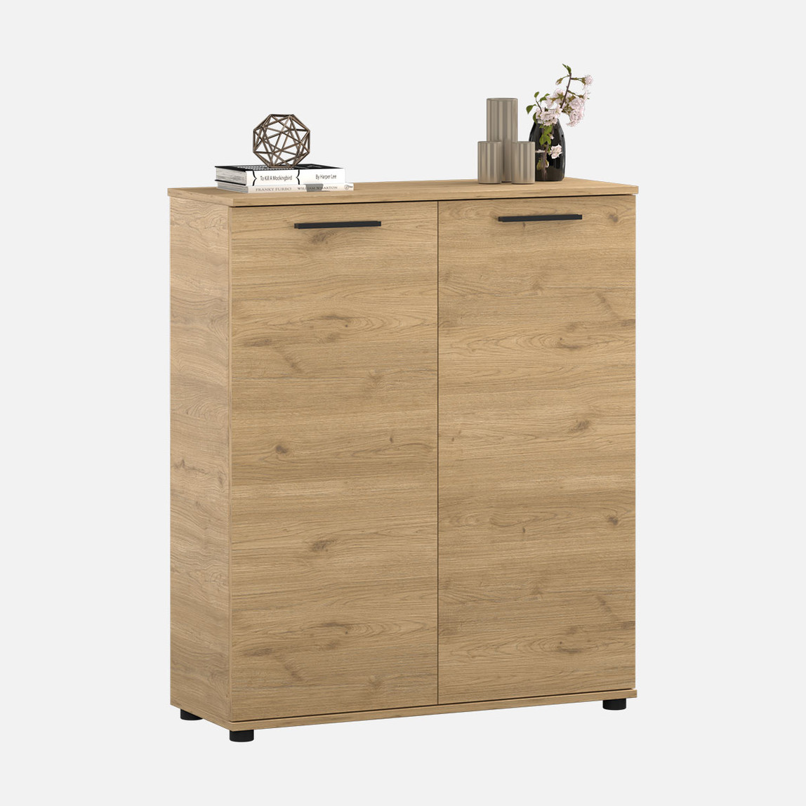    Adore Trendline 2 Kapaklı Çok Amaçlı Dolap ve Ayakkabılık Florida Meşe 