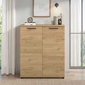 Adore Trendline 2 Kapaklı Çok Amaçlı Dolap ve Ayakkabılık Florida Meşe