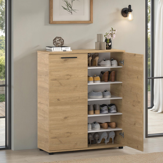 Adore Trendline 2 Kapaklı Çok Amaçlı Dolap ve Ayakkabılık Florida Meşe