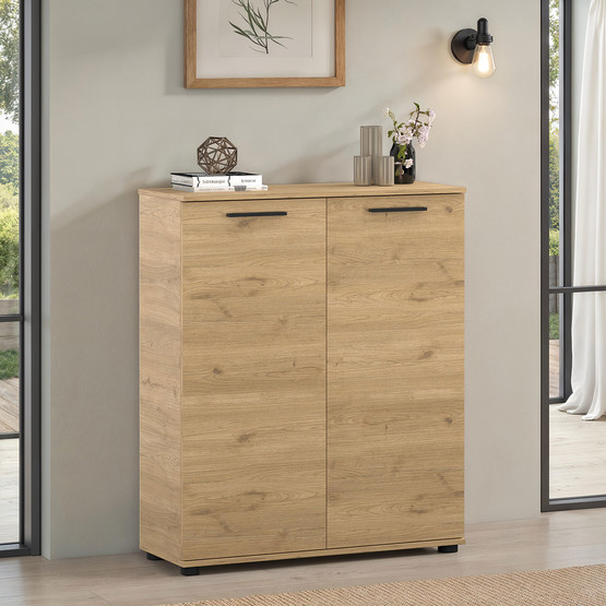 Adore Trendline 2 Kapaklı Çok Amaçlı Dolap ve Ayakkabılık Florida Meşe