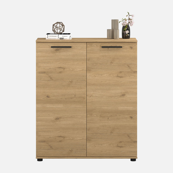 Adore Trendline 2 Kapaklı Çok Amaçlı Dolap ve Ayakkabılık Florida Meşe