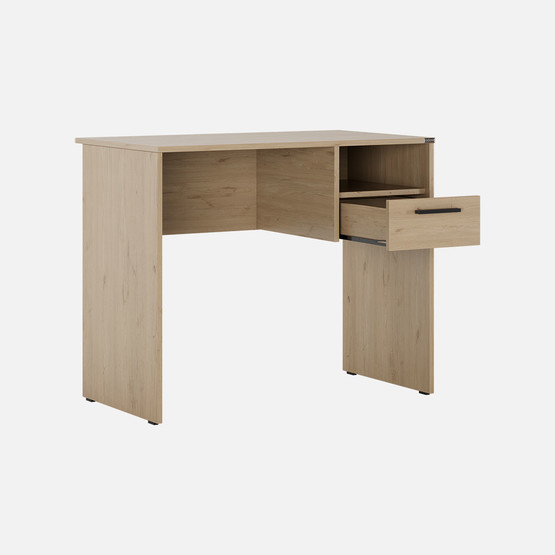 Adore White Çekmeceli Çalışma Masası Florida Meşe