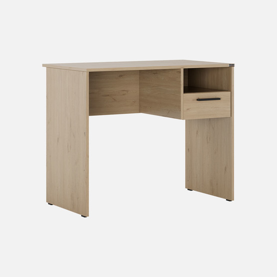 Adore White Çekmeceli Çalışma Masası Florida Meşe