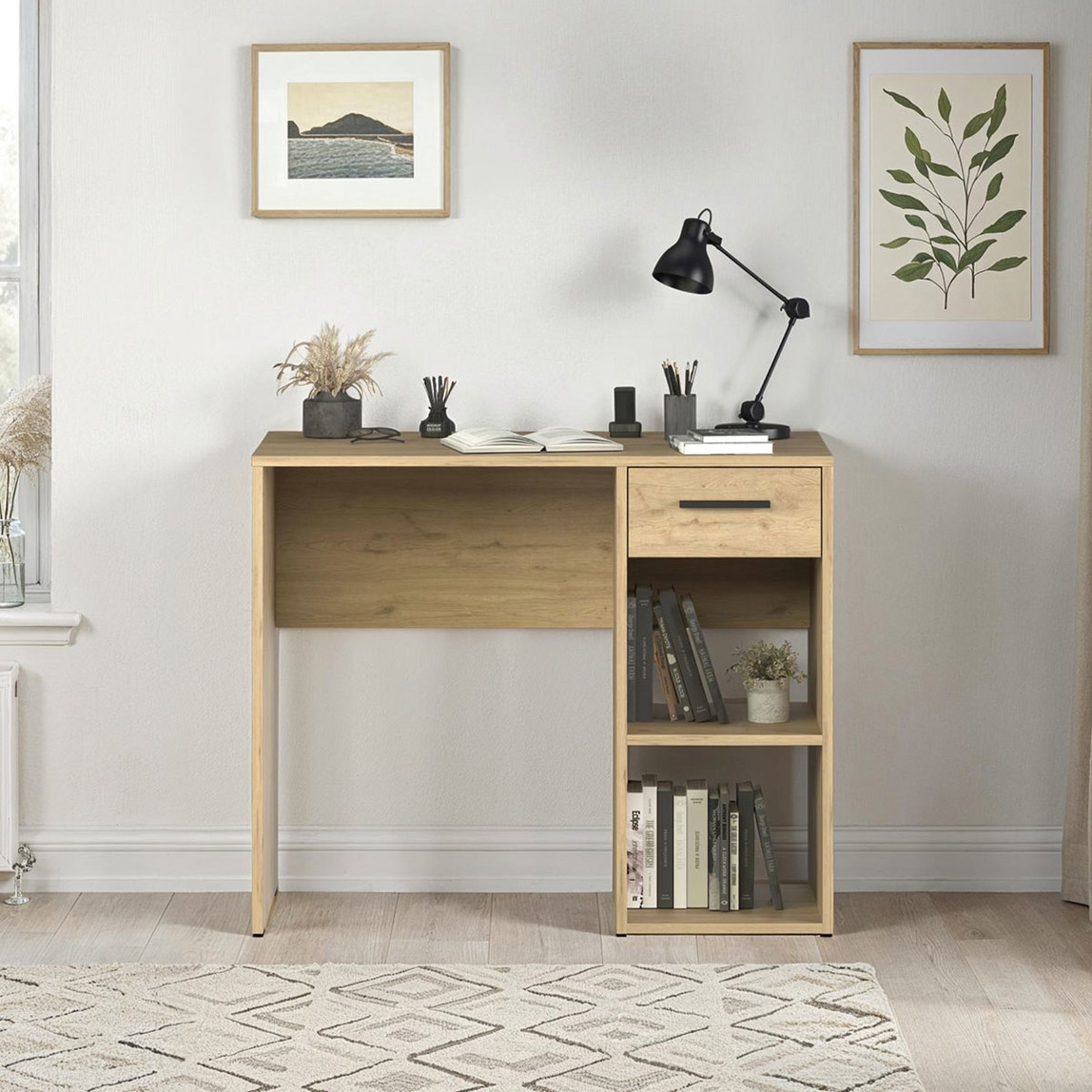    Adore Trendline Çekmeceli Çalışma Masası Florida Meşe 