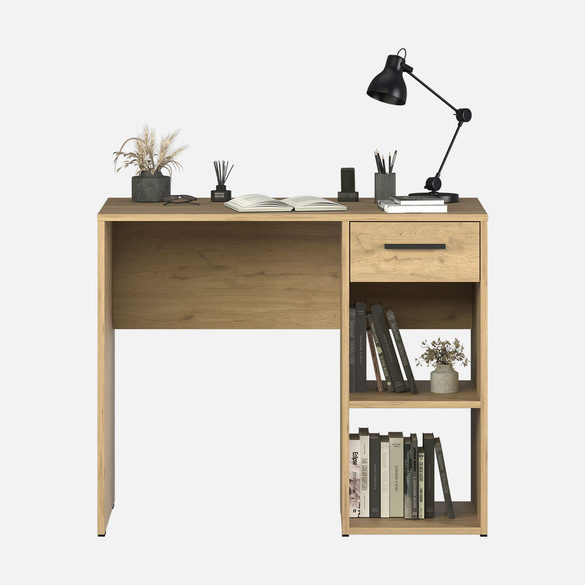    Adore Trendline Çekmeceli Çalışma Masası Florida Meşe 