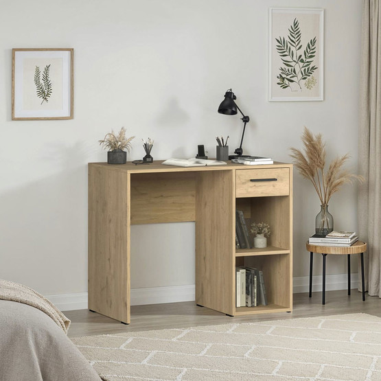 Adore Trendline Çekmeceli Çalışma Masası Florida Meşe