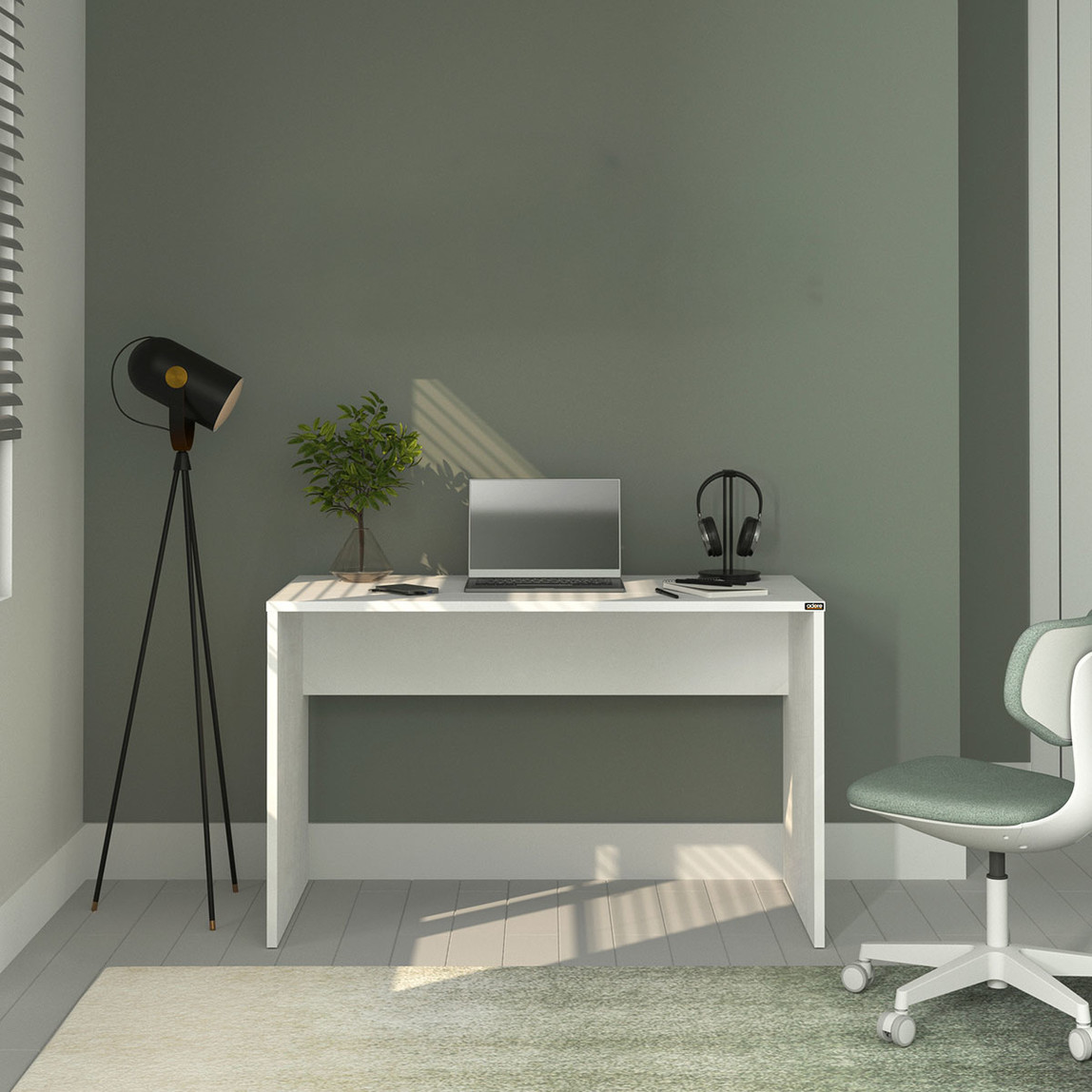    Adore Çalışma Masası Diamond Beyaz 