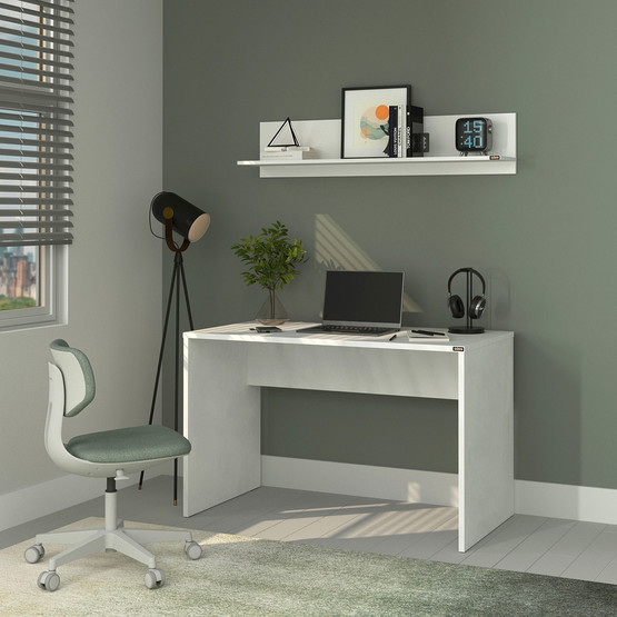 Adore Çalışma Masası Diamond Beyaz
