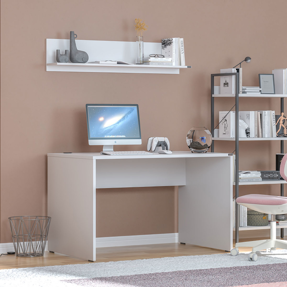    Adore New York Ofis ve Çalışma Masası Beyaz 
