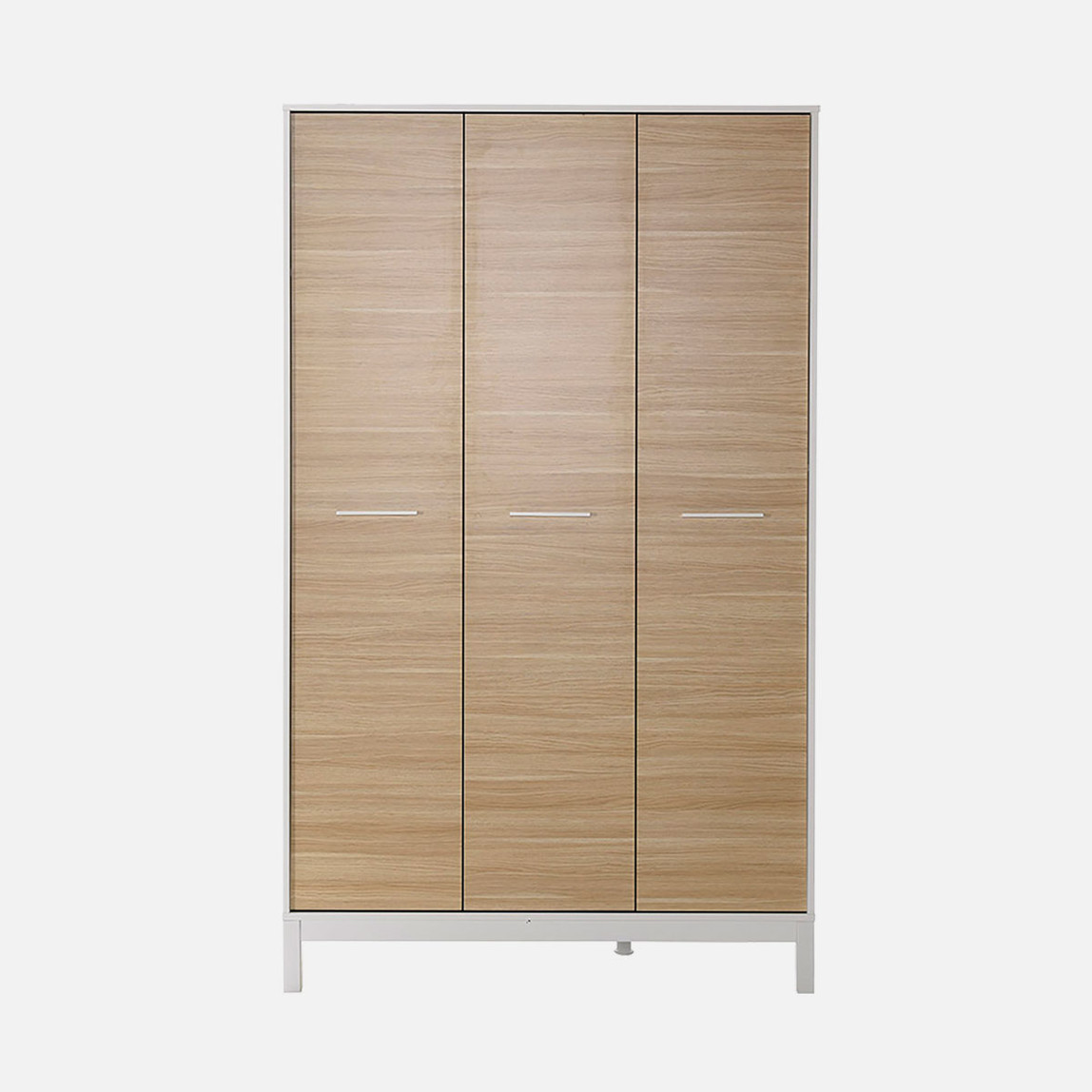    Adore London 3 Kapaklı Gardırop Meşe-Beyaz 