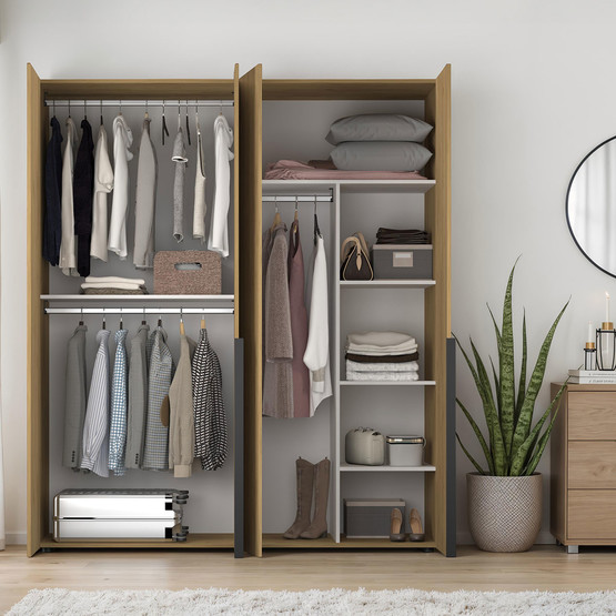 Adore Oryana 4 Kapaklı Gardırop Florida Meşe