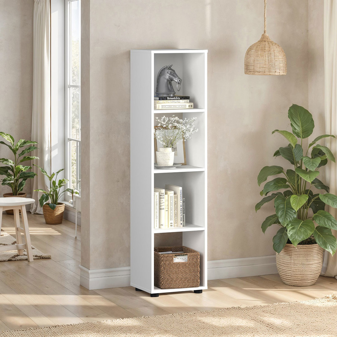    Adore Cubic Kitaplık Beyaz 