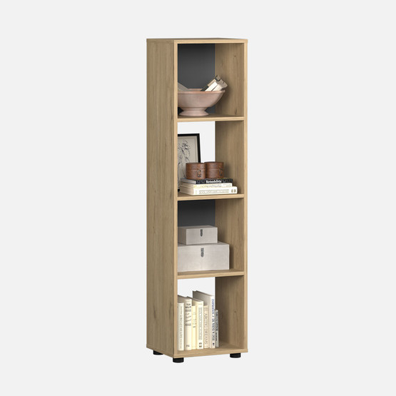 Adore Cubic Kitaplık Florida Meşe