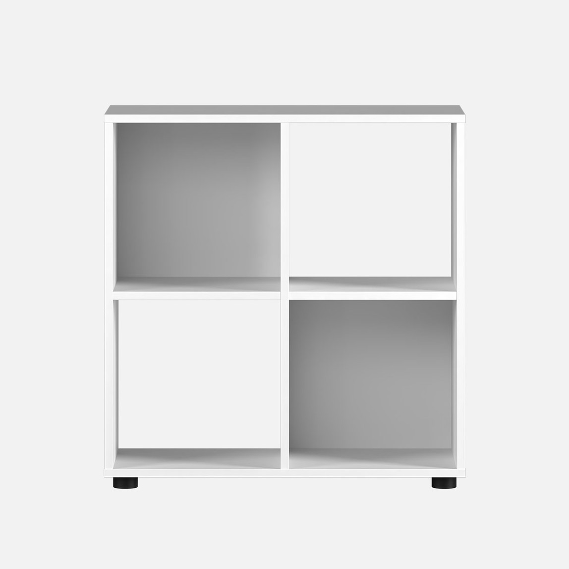    Adore Cubic 4 Bölmeli Kitaplık Beyaz 