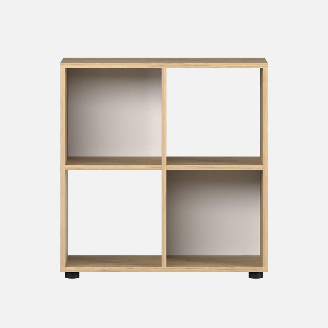    Adore Cubic 4 Bölmeli Kitaplık Florida Meşe 