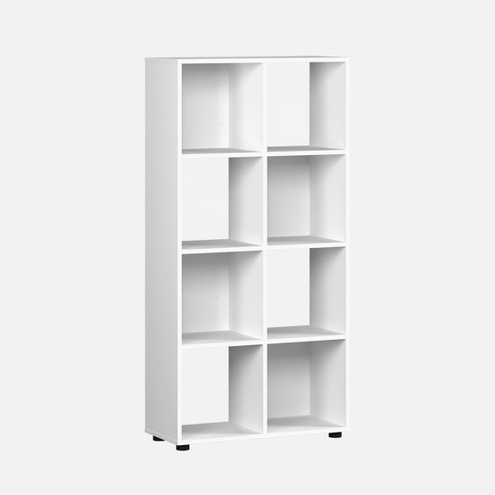 Adore Cubic 8 Bölmeli Kitaplık Beyaz