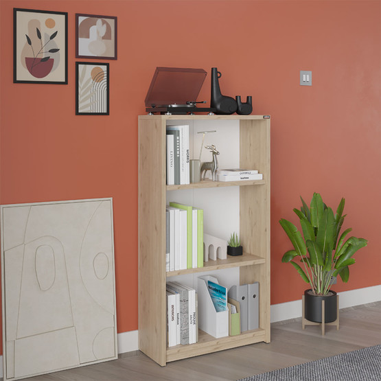 Adore 3 Raflı Kitaplık Florida Meşe