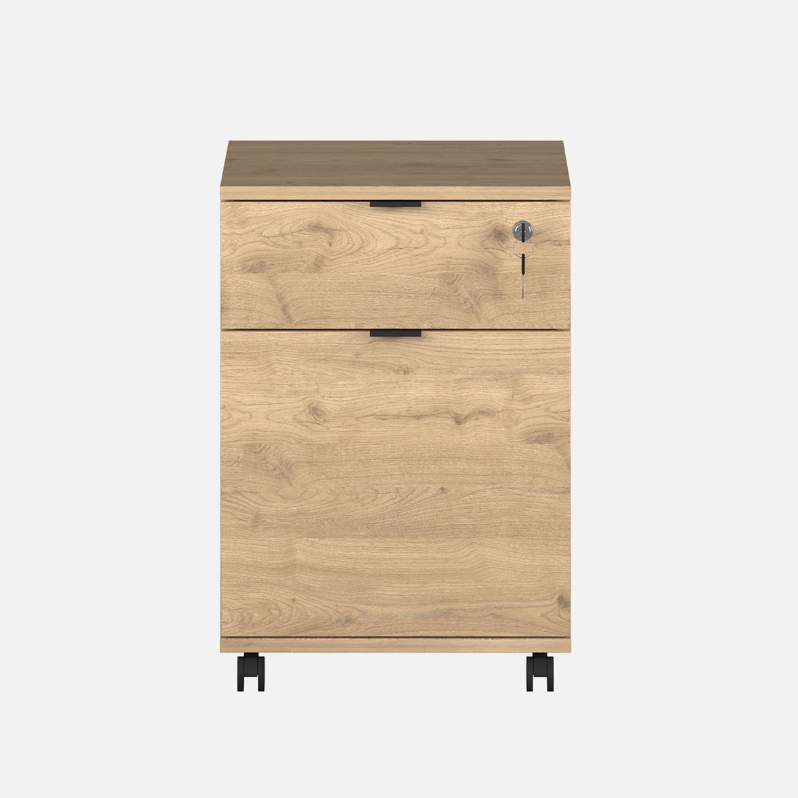    Adore Rio Kilitli Çekmeceli Keson Florida Meşe 