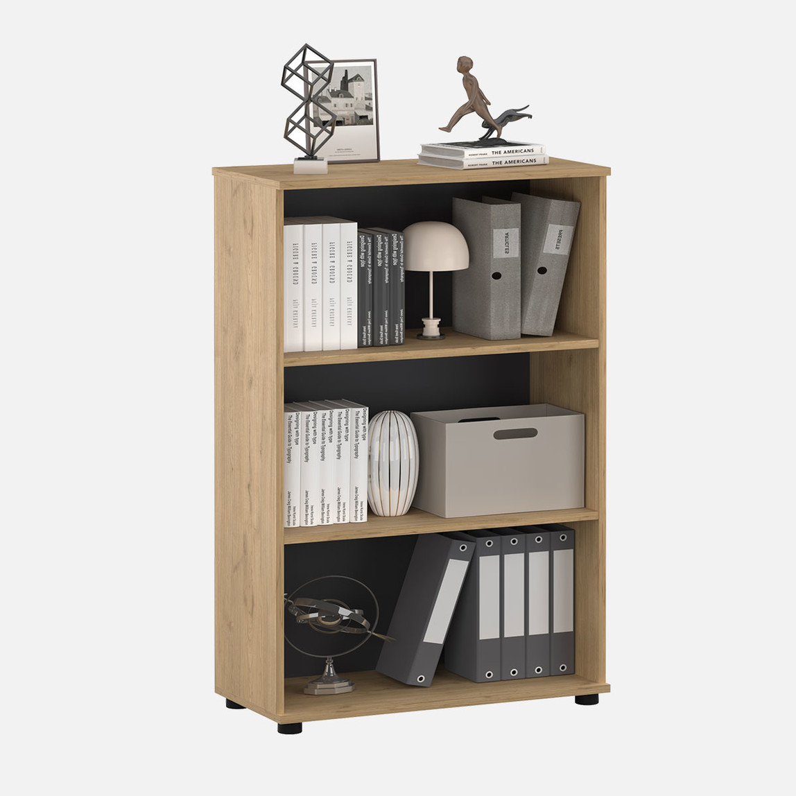    Adore Rio 3 Raflı Kitaplık Beyaz 