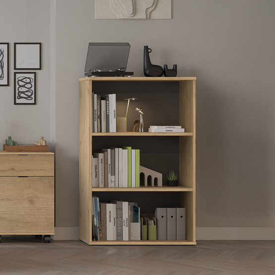 Adore Rio 3 Raflı Kitaplık Beyaz