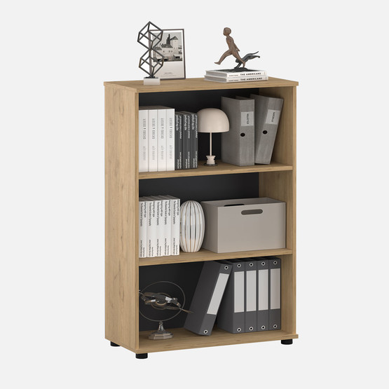 Adore Rio 3 Raflı Kitaplık Beyaz