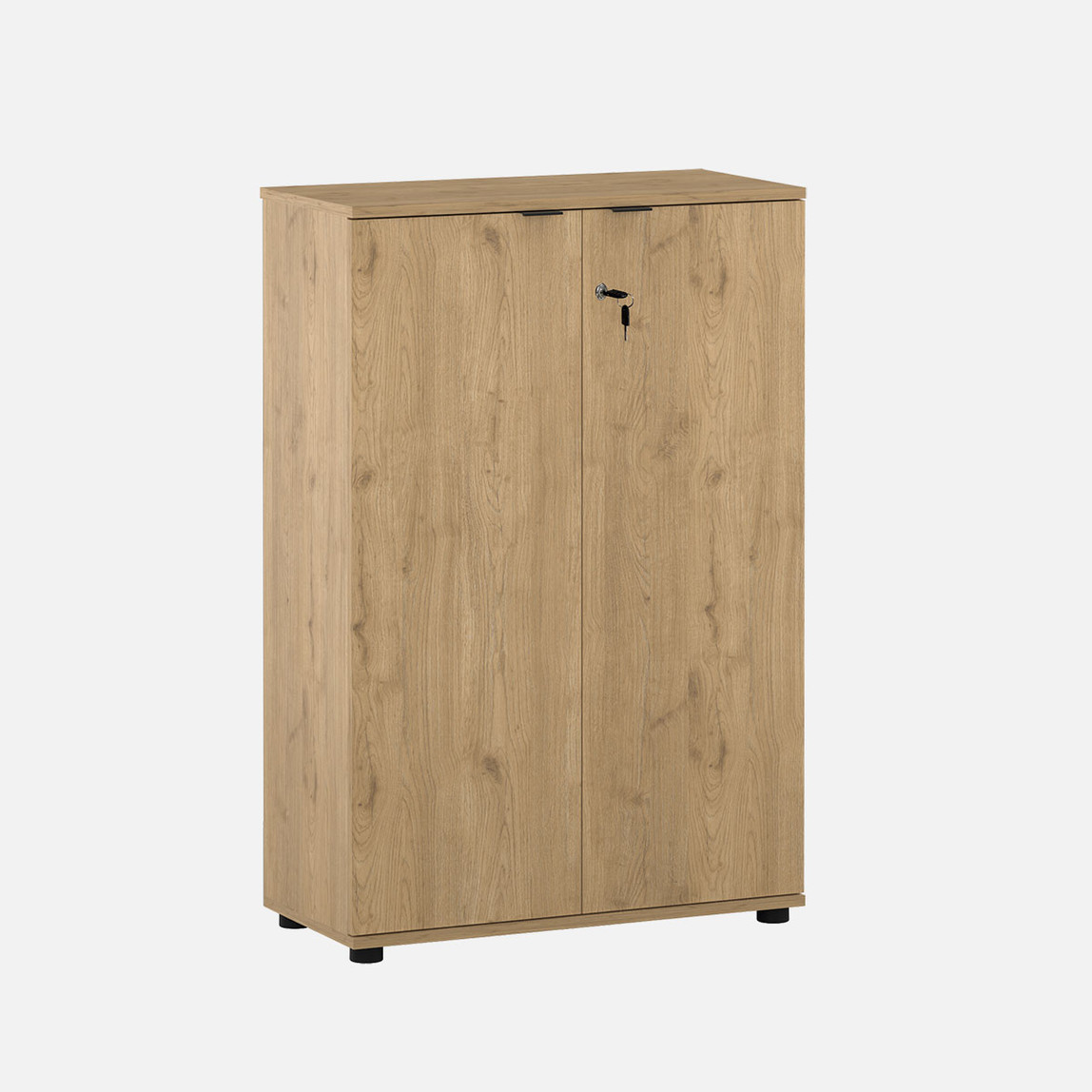    Adore Rio 3 Raflı Kapaklı Kitaplık Florida Meşe 