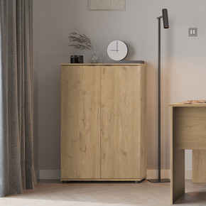 Adore Rio 3 Raflı Kapaklı Kitaplık Florida Meşe