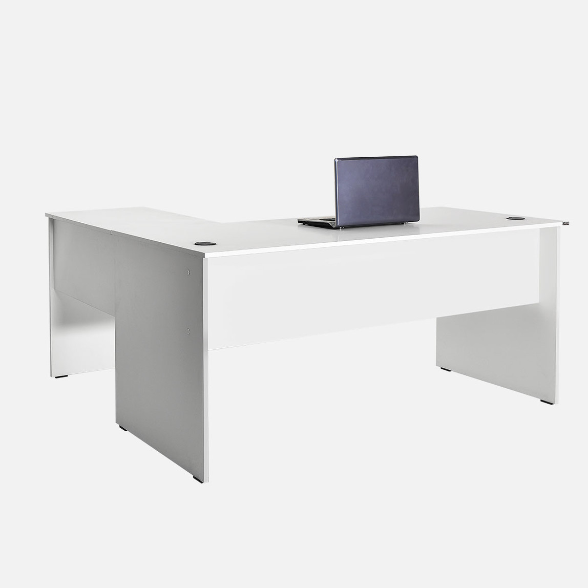    Adore Rio L Ofis Masası Beyaz 
