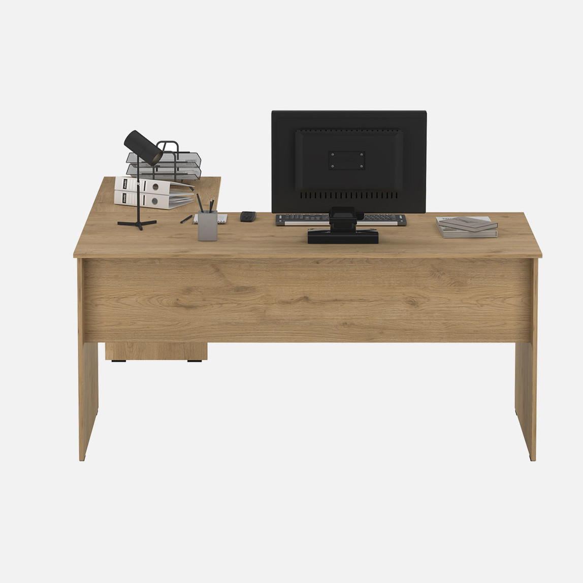    Adore Rio L Ofis Masası Florida Meşe 