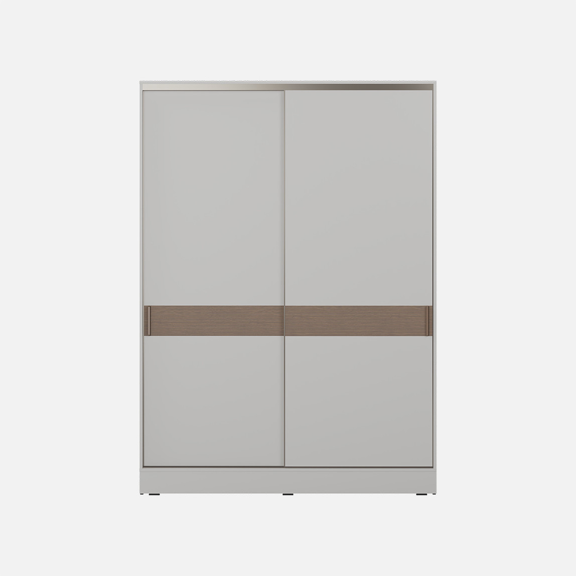    Adore Milano Sürgülü Gardırop Vizon-Zebra 