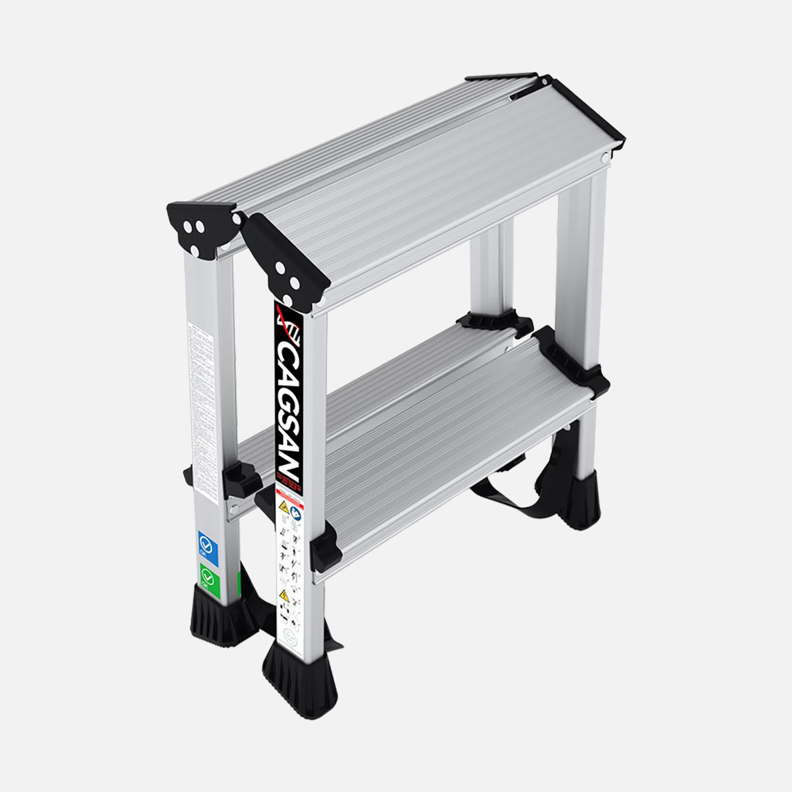    Çağsan Olimpos 2 Basamaklı Çift Çıkışlı Merdiven 