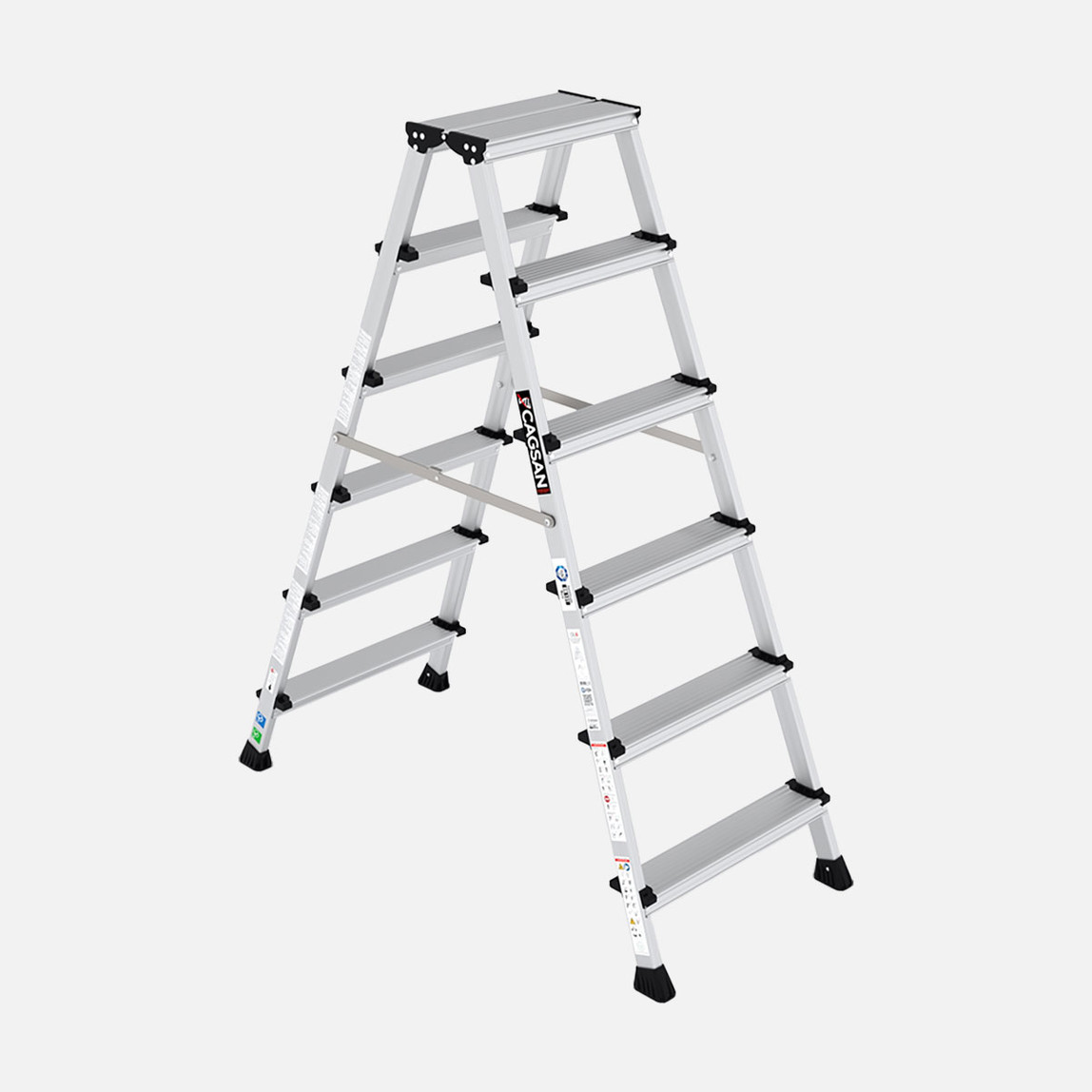    Çağsan Olimpos 6 Basamaklı Çift Çıkışlı Merdiven 