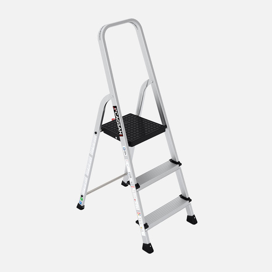 Çağsan Bergama 2+1 Basamaklı Tablalı Merdiven