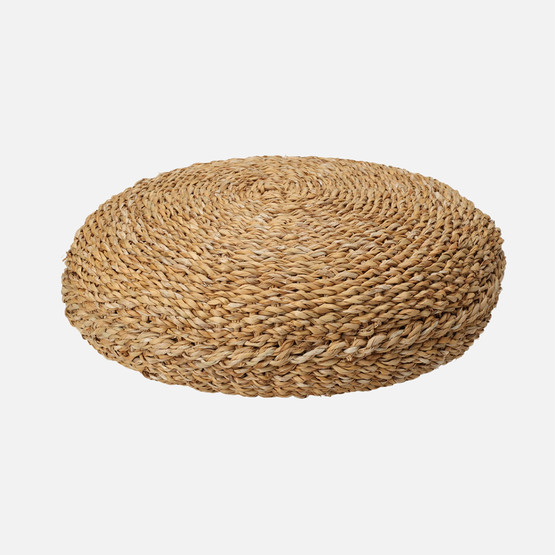 Yuvarlak Puf Natural Ø40
