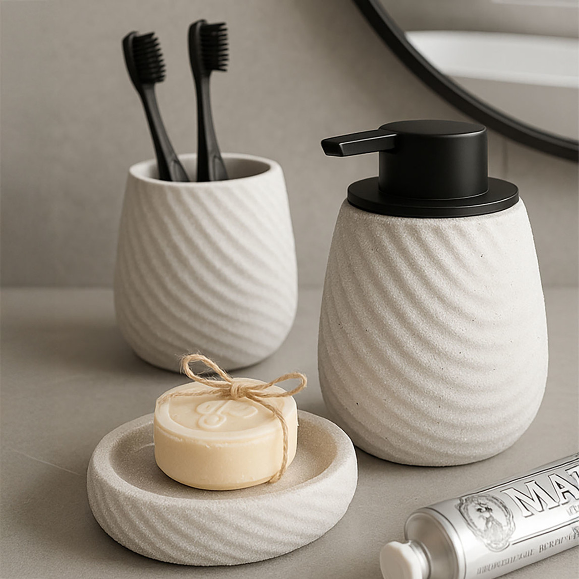    Primanova Bradley Diş Fırçalık Bej 