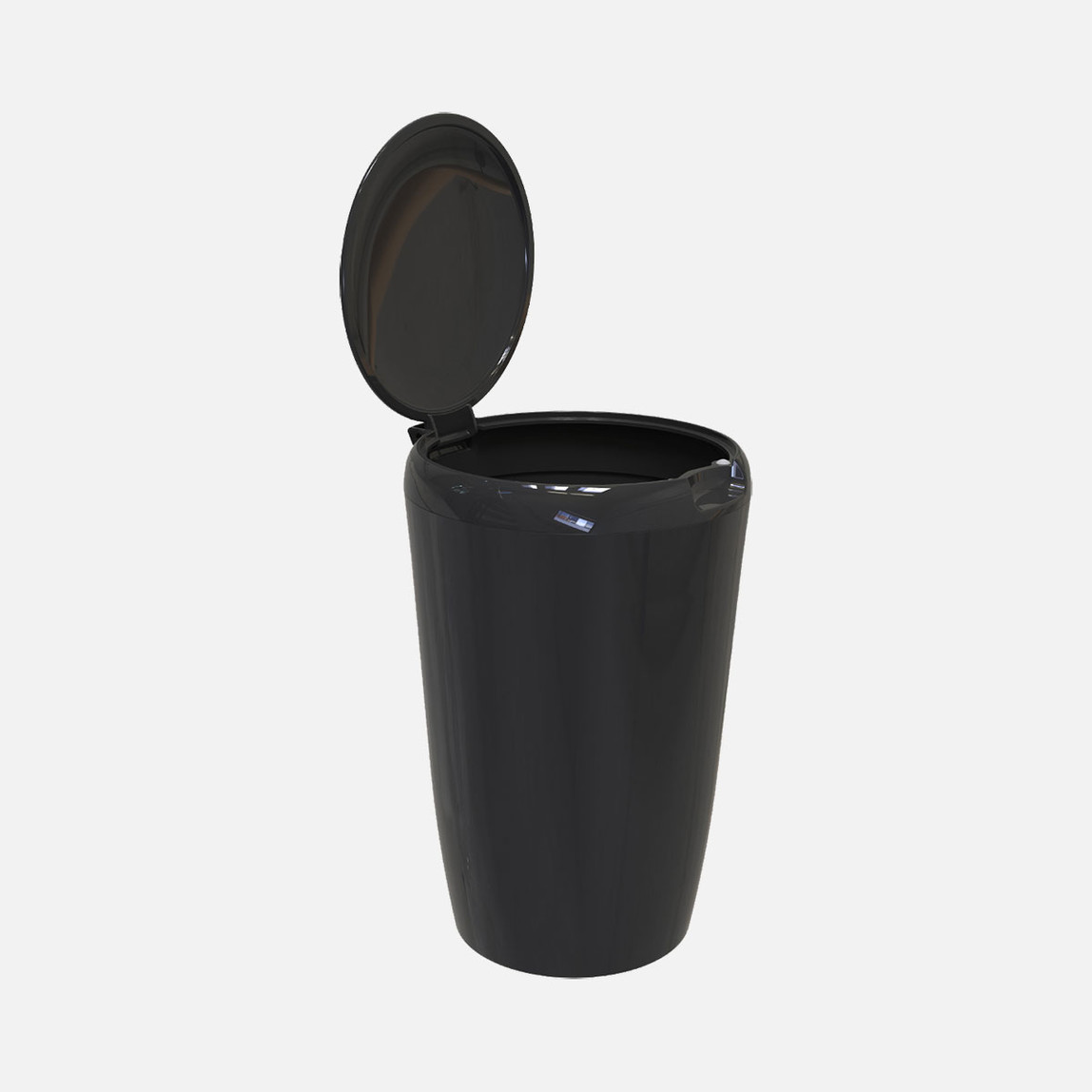    Bino Çöp Kovası Siyah 6L 
