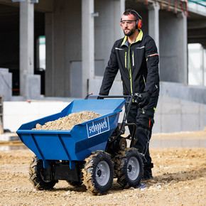 Scheppach DP3000 Benzinli Mini Dumper 4x4 5.6 Hp 300 kg Kapasiteli