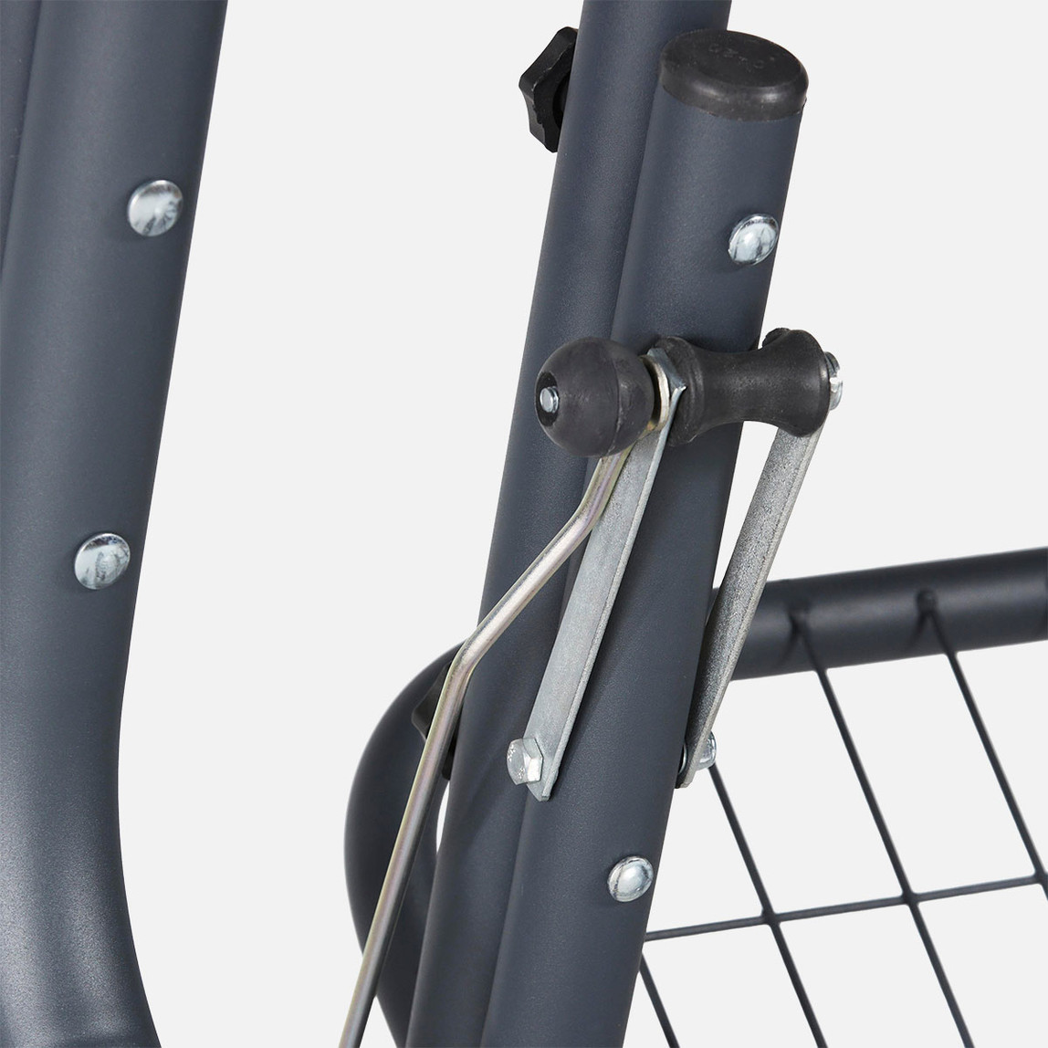    Erinöz Olea 3 Kişilik Yatarlı Bahçe Balkon Teras Salıncağı -Antrasit    