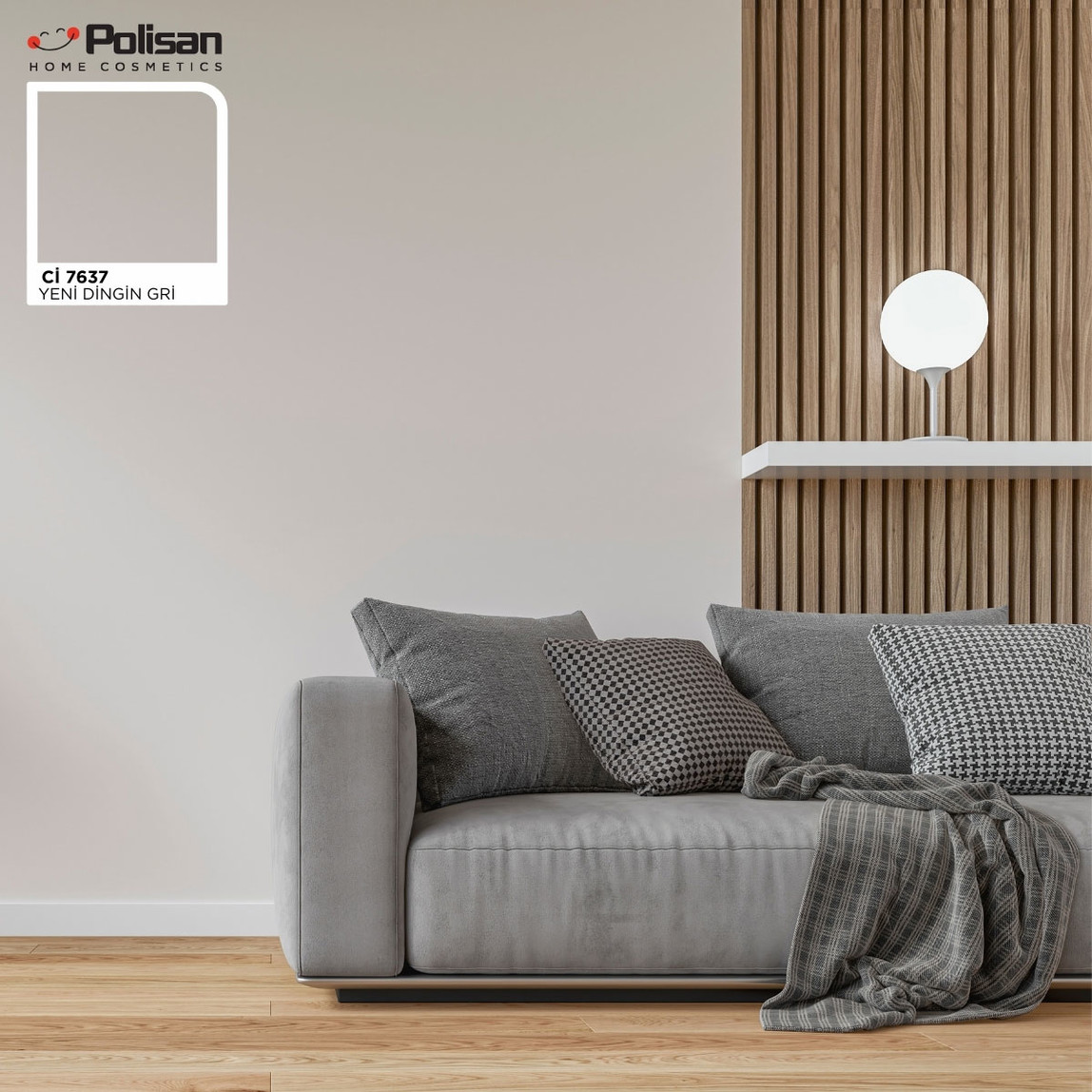    Polisan 12,5L Elegans Extra Yarımat Yeni Dingin Ci7637 İç Cephe Boyası 